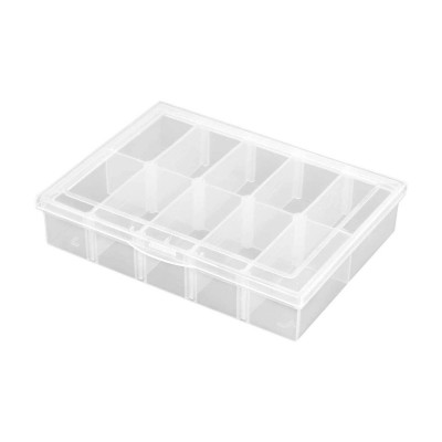 Robitronic Assortment Case 10 compartments variable 134x100x29mm