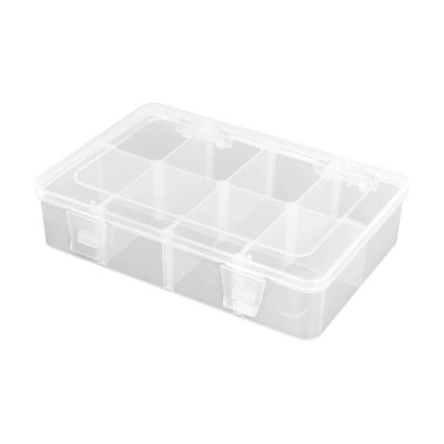 Robitronic Assortment Case 8 compartments variable 186x125x43mm