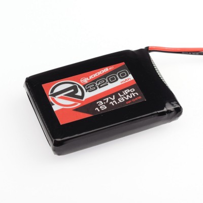 RUDDOG 3200mAh 3.7V MT-5 - MT-44 LiPo Transmitter Battery Pack