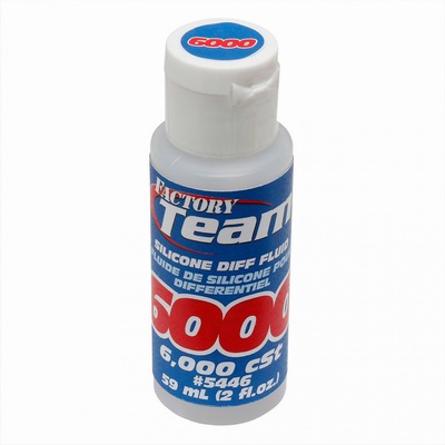 Silicone Diff Fluid, 6,000 cSt