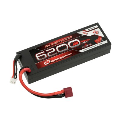 Robitronic LiPo Battery 6200mAh 2S 40C T-Plug