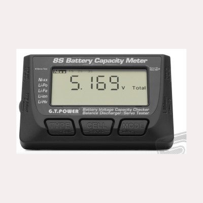 8S battery capacity meter