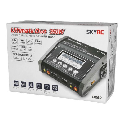 SkyRC D260 AC/DC LiPo 1-6s 14A 260W Charger