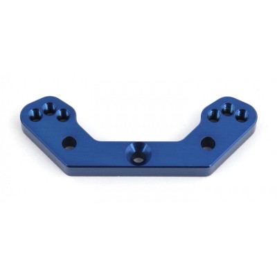 Team Associated B6.1 Rear Ballstud Mount, blue aluminum