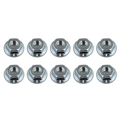 Team Associated Nuts, M4 Serrated Wheel Nuts