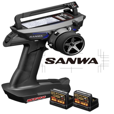 SANWA MT-44 PC COMBO WITH 2 RECEIVERS RX482