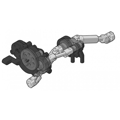 Enduro24 Crawler RTR Sendero Trail Truck Black and Yellow