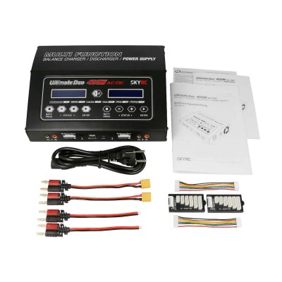 SkyRC D400 AC/DC LiPo 1-7S 20A 2x200W Charger