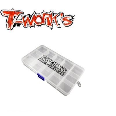 TWORKS 15 Case Hardware Storage Boxes