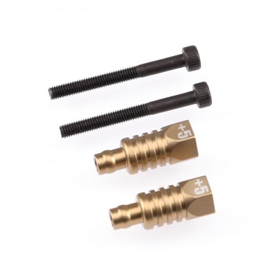 Revolution Design RC8B3.2 +5mm Aluminium Rear Shock Mount Set