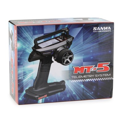 Sanwa MT-5 FH5 4-Channel 2.4GHz Radio System with RX-493i Receiver