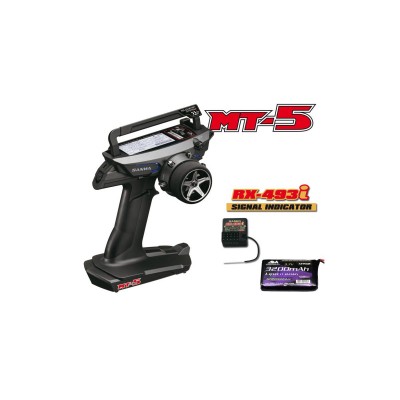 Sanwa MT-5 FH5 4-Channel 2.4GHz Radio Combo with RX-493i & Lipo