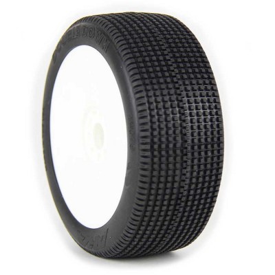 AKA DoubleDown 1/8 Buggy Tires (Pre-Mounted)(Soft - Long Wear)(2)