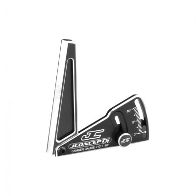 Jconcepts Aluminum camber gauge, 85mm - black