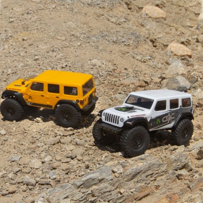 Axial 1/24 SCX24 19 Jeep Wrangler JLU CRC 4WD Rock Crawler RTR, White