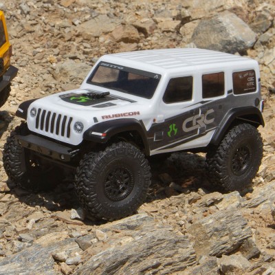 Axial 1/24 SCX24 19 Jeep Wrangler JLU CRC 4WD Rock Crawler RTR, White