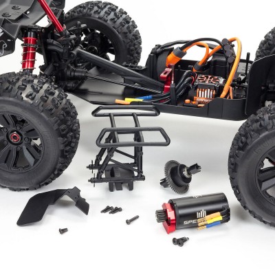 ARRMA 1/8 Kraton 6S V5 4WD BLX Speed Monster Truck RTR, Blue