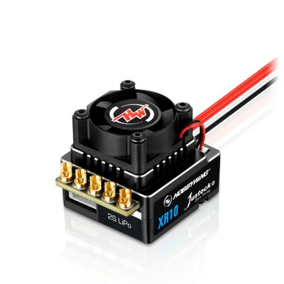 Hobbywing Xerun XR10 Justock G3 Brushless ESC 60A, 2s-3 LiPo, BEC 3A