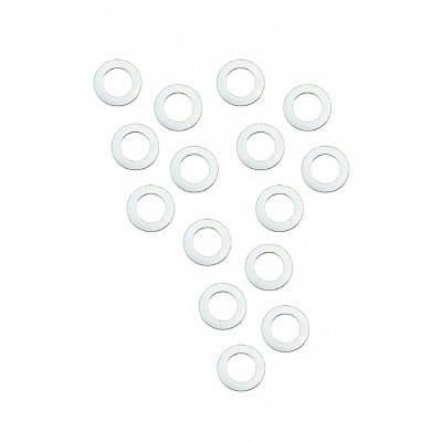 5mmx8mm 0.1mm/0.2mm/0.5mm Washer 15pcs