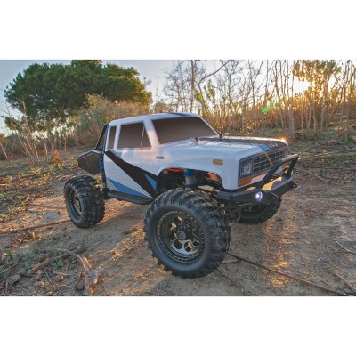 Team Associated CR12 Tioga Trail Truck RTR, white and blue