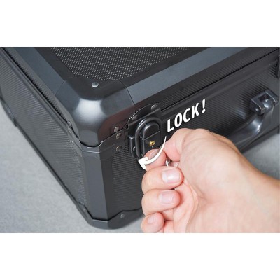 Koswork Mini Black V2 Aluminum Carry Case (w/checkered foam)