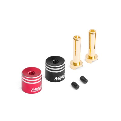 MIBO Heatsink Bullet Plugs - 4mm (2pcs)