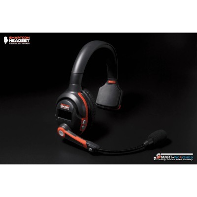 SmartCom Communication Headset Red EU