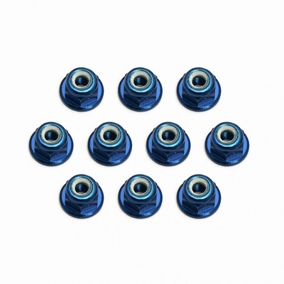 Locknuts, 3 mm, aluminum