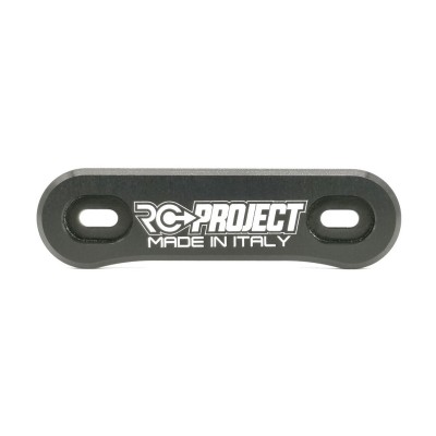 RC-Project One Piece Wing Button in Ergal 7075 T6 Black