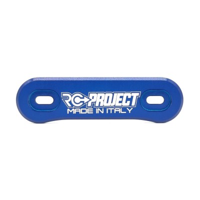 RC-Project One Piece Wing Button in Ergal 7075 T6 Blue