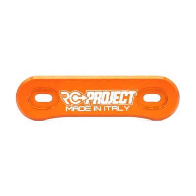 RC-Project One Piece Wing Button in Ergal 7075 T6 Orange