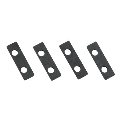 Carbon Fiber Servo Spacer 1mm (4pcs)