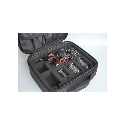 Koswork 260x230x95mm Hard Frame Motor/ESC/Servo/Receiver Bag (w/foam)