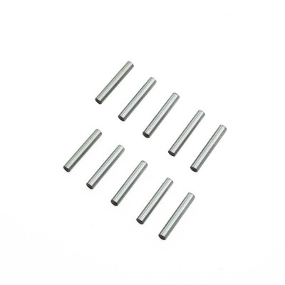2.5x15.8mm CHROME STEEL PIN SET (10pcs.)