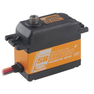 SB-2270SG+ BRUSHLESS HiVOLT Digital servo (45kg-0,11s/60°)