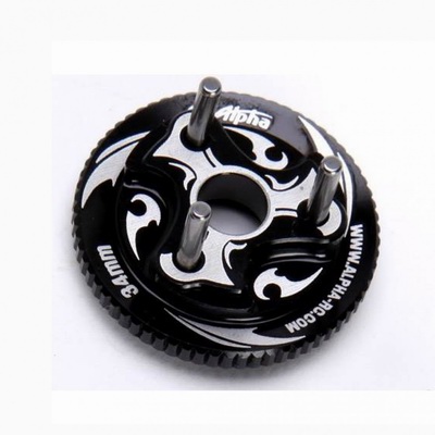 Alpha 34mm Fly Wheel-Black