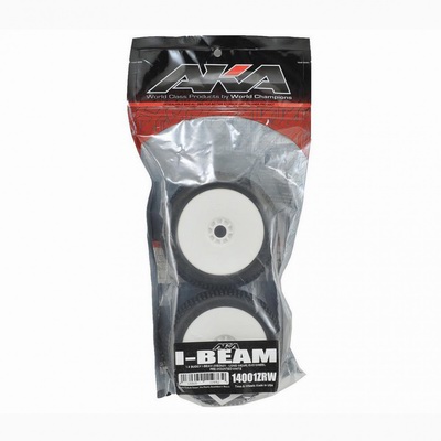 AKA I-Beam 1/8 Buggy Tires (Pre-Mounted)(Medium - Long Wear)