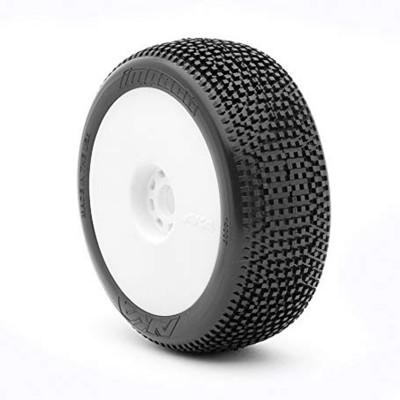 AKA Impact 1/8 Buggy Tires (Pre-Mounted)(Soft - Long Wear)