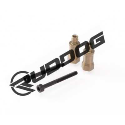RUDDOG  +5mm Rear Shock Mounts (hard anodized)